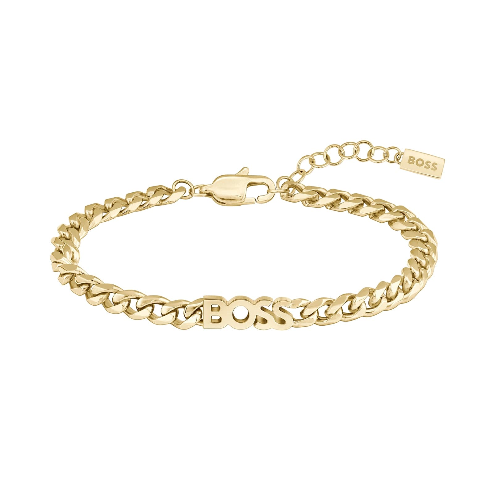 Ladies BOSS Kassy Light Gold IP Bracelet