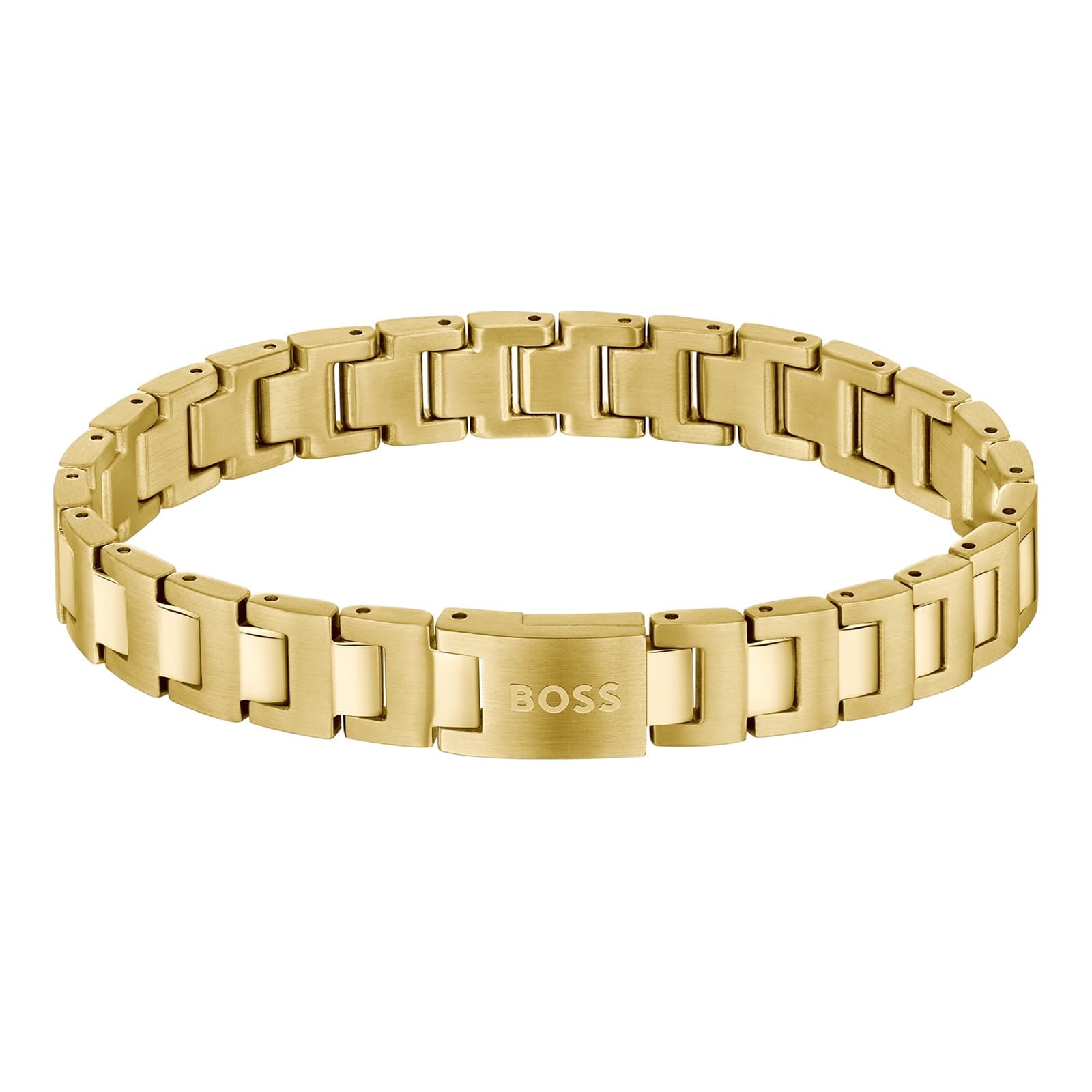 Gents BOSS Candor Yellow Gold Coloured Bracelet